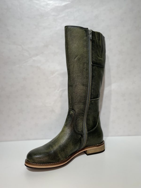Bottes Forest-Green Cuir