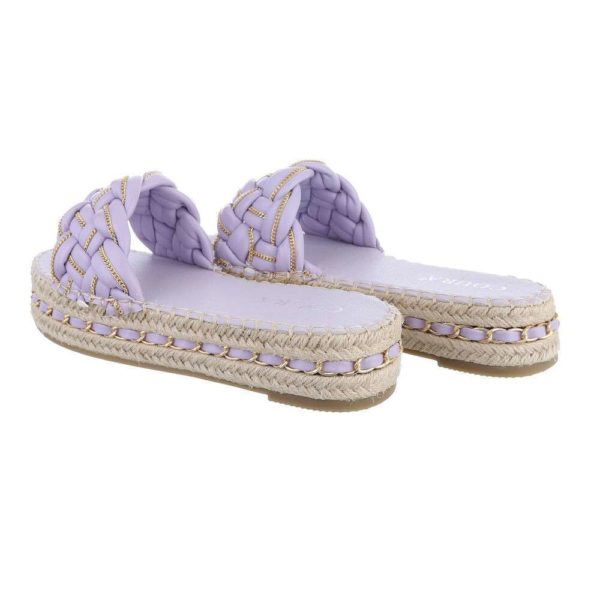 Mules pour femmes - violet – Image 2